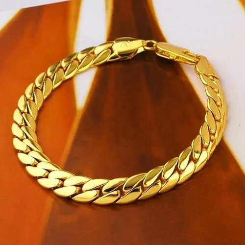 Men S Solid Gold Gf Snake Snakeskin Bone Seamless Bracelet Brave Men S Solid Gold Gf Snake Snakeskin Bone Seamless Bracelet Brave Warrior Fashion Jewelry