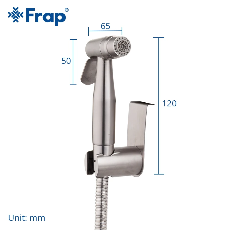 FRAP Биде Туалет Биде две функции опрыскиватель набор из нержавеющей стали ручной кран для биде для ванной Душевой опрыскиватель