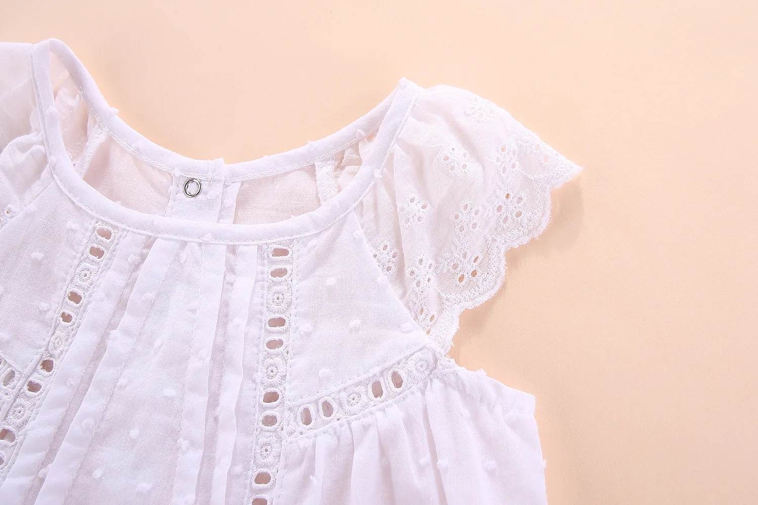 Macacão de Manga Roupas do Bebê Verão Bebê Curta Recém-nascido Menina Algodão Curto Sólido Novo Nascido Presente Conjunto 0 3 6 Meses 14 menina algodão curto sólido novo nascido roupas