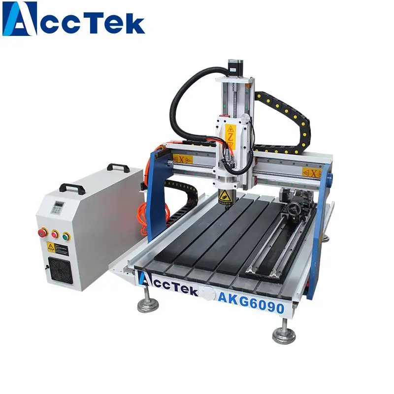 1 mini 6090 cnc router with rotary axis