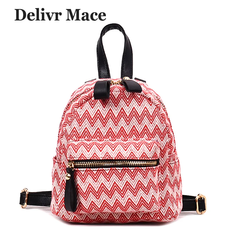 

2018 Women Backpack PU Leather School Bags For Teenager Girls Panelled Stripe Female Backpack High Quality Ladies Backpacks