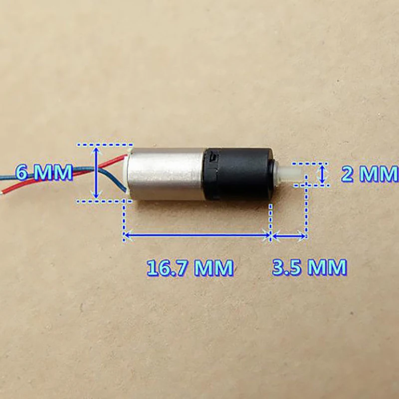 Сверхлегкий маленький микро 6 мм планетарный мотор-редуктор постоянного тока 3 в 1200 об/мин мини безсердечник редуктор коробка передач DIY модель автомобиля Робот
