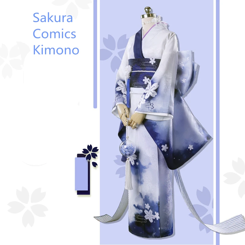 Костюм для косплея «Сакура», костюм Томойо дайдуджи/«Сакура», кимоно костюм для косплея