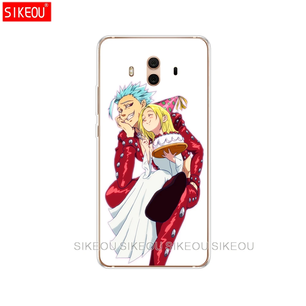 Силиконовый чехол для телефона Huawei mate 7 8 9 10 pro LITE Nanatsu no Taizai Seven Deadly Sin|Бамперы| |