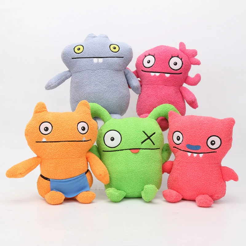 2019 Movie Uglydolls Plush Toy Ugly Dog Babo OX Lucky Bat Moxy Wage Kids Gift 7/"