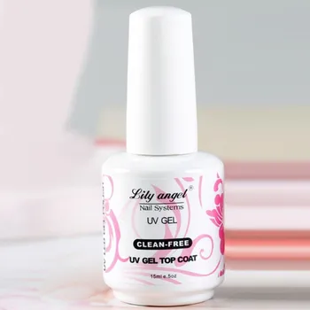 

1 pc 15ml Varnish UV Gel Top Coat Nail Gel Polish Nail Art Finish Top Coat Gel Lacquer Matt Top Gel