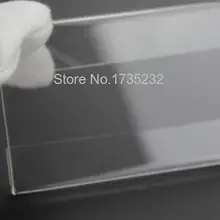 60*90 мм 1,5 мм толщиной 100 шт акриловый ярлык знак метка цена Рамочная полка настенная клейкая этикетка цена знак держатель рамка для ценника