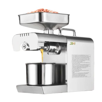 

Oil Presser Machine Household Stainless Steel Commercial Home Oil Extractor Expeller Presser Usefor Almond Peanut Food Processor