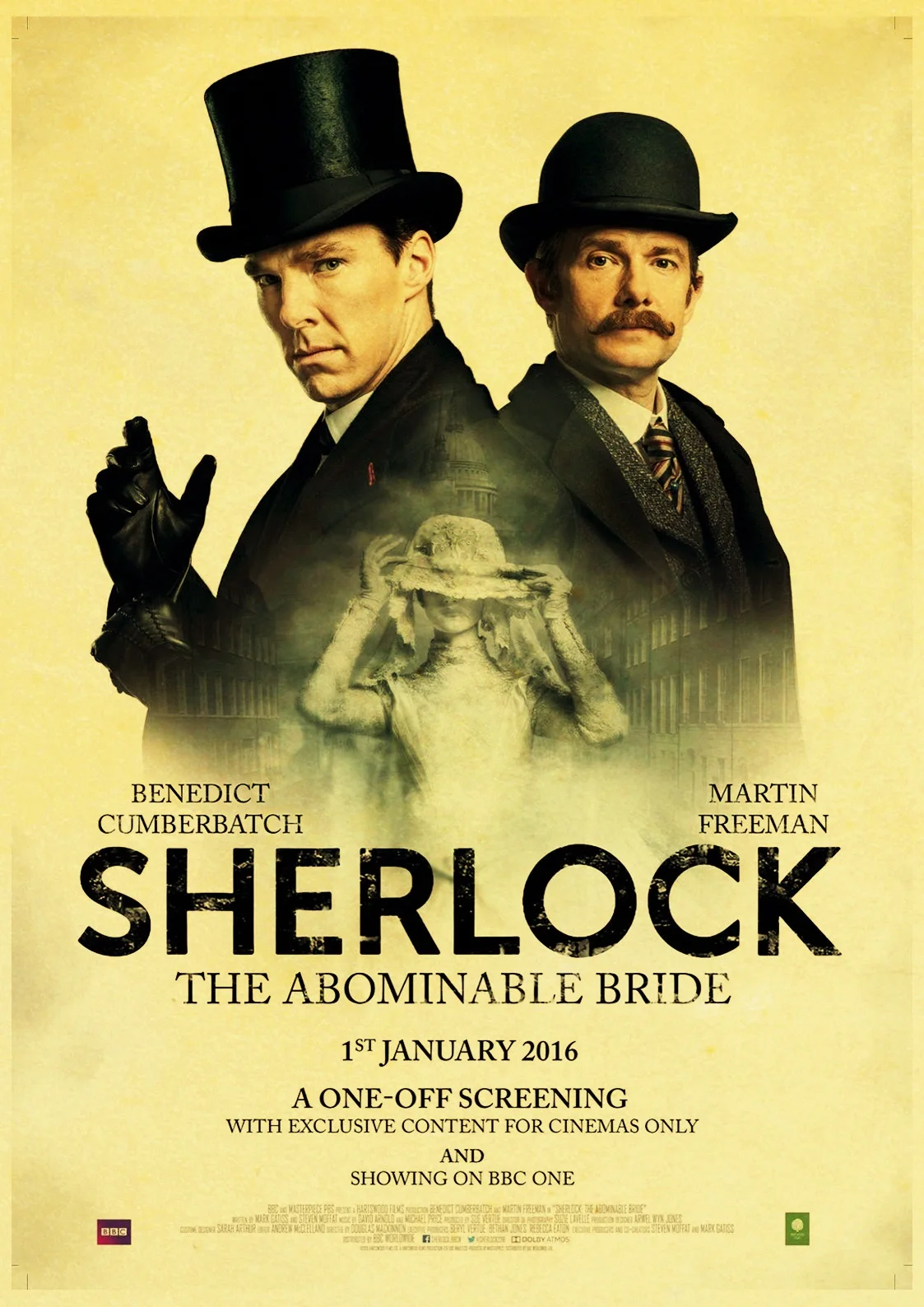 Classic Movie Poster Kraft Detective Sherlock Decorative Free shipping