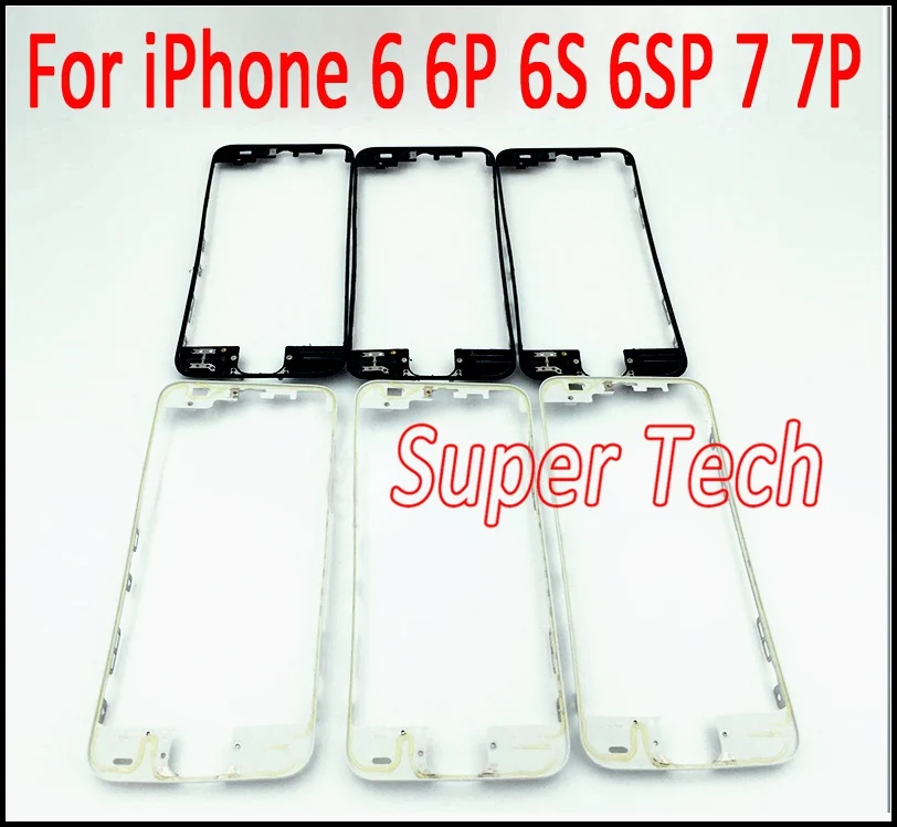 

For iPhone 7 Plus Front Middle Frame Bezel LCD Holder Replacement for iPhone 6 6S 6 Plus LCD Screen Frame Holder With Glue DHL