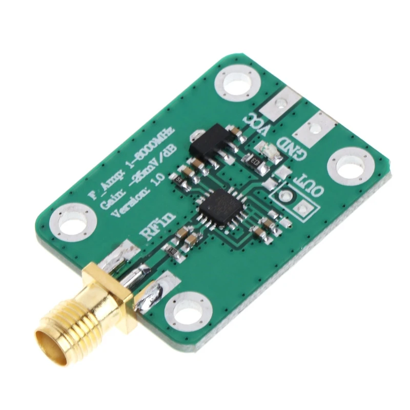 1-8000 MHz AD8318 RF logarithmique Détecteur 70dB RSSI Mesure Mesureur de Puissance Module