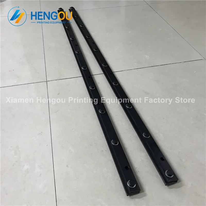 

2 Pairs Hengoucn SM102 machine part blanket bar Hengoucn plate clamp 09.006.035F clamping bar