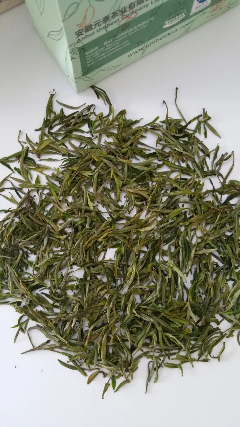 

UNIBEST 100G first flush pre-Qingming 2016 Green Tea Huangshan Maofeng  china famous green tea