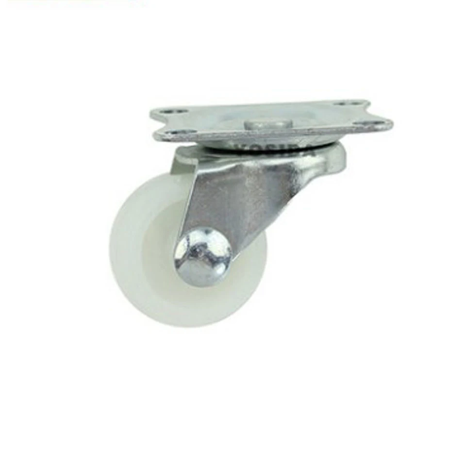 New 1 360 Degree Durable Nylon Rubber Swivel Wheels Rolling Caster Home Office Computer New 1 360 Degree Durable Nylon Rubber Swivel Wheels Rolling Caster Home Office Computer