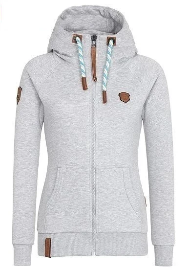 Light Gray Weweya, женские толстовки, свитшоты, Осень-зима, с высоким воротником, с капюшоном, женские свитшоты, плюс кашемировое пальто, худи размера плюс, 5XL - Цвет: Light Gray