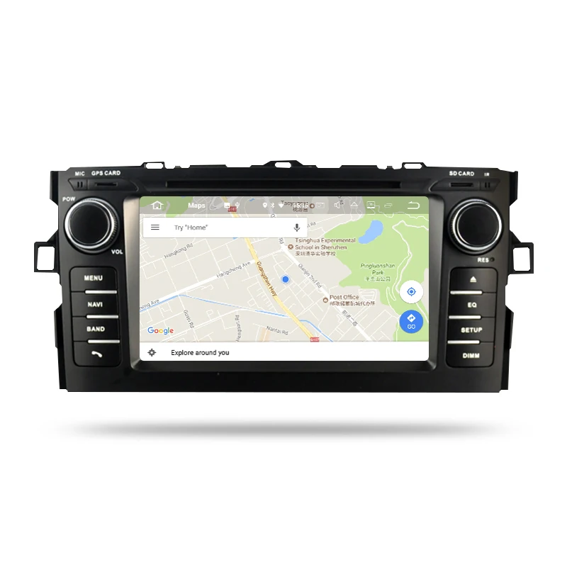 Sale 4GRAM Android 9.0 Car Radio GPS Navigation Multimedia Stereo DVD Player For TOYOTA AURIS 2008 2009 2010 2011 Auto Video Headunit 16