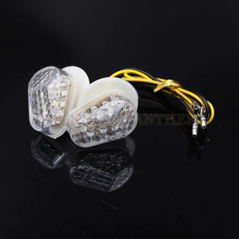 

Turn Signal Flush Mount LED Indicator Light Moto Flashing For Yamaha YZF R1 R6 YZF R6S FZ1S FAZER 1000 FZ6S FAZER 600