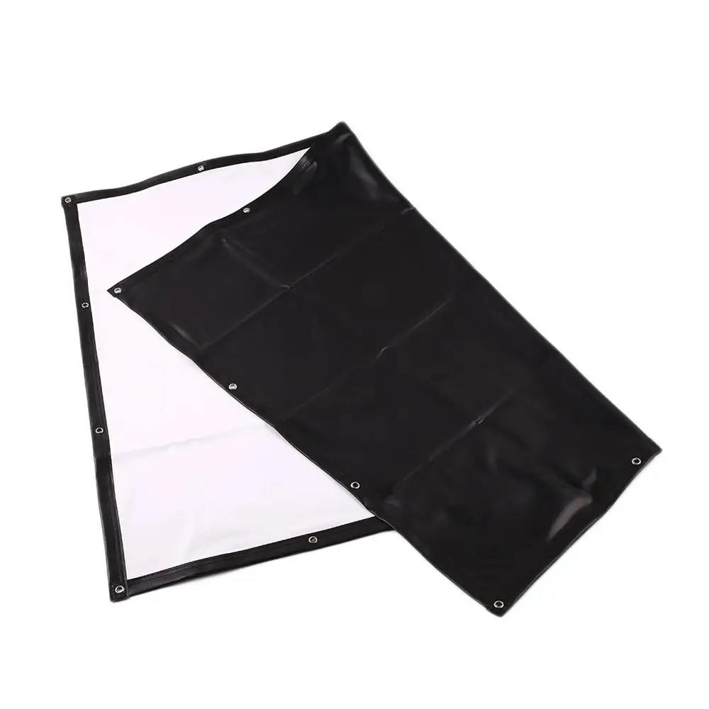 HD العارض الستار الإسقاط شاشة في الهواء الطلق مدرسة السينما المنزلية المحمولة دائم