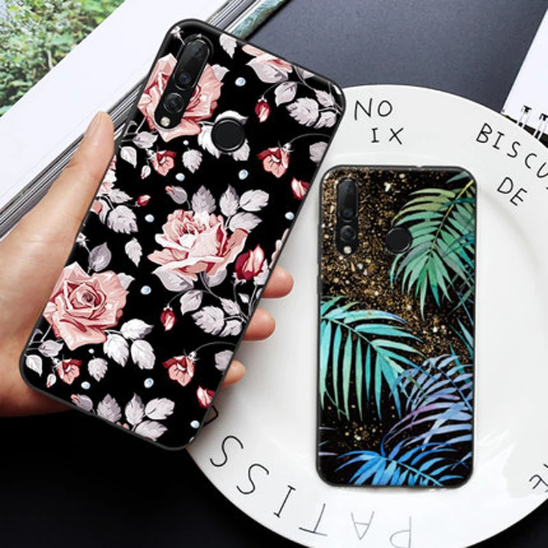 Для huawei Nova 4 чехол с рисунками из мультфильмов для телефона мягкого силикона ТПУ