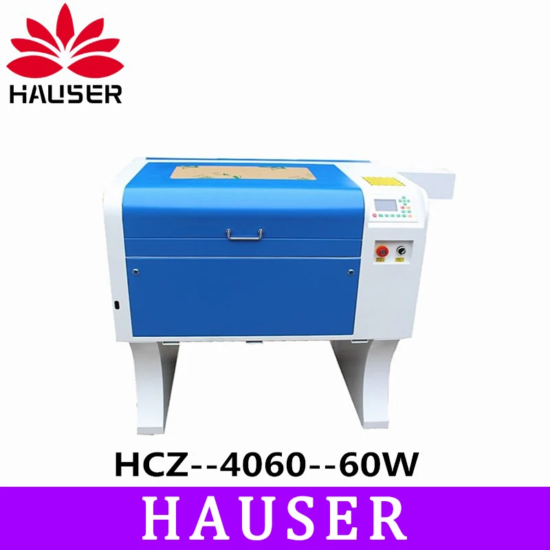 

Free Shipping HCZ 60w co2 laser CNC 4060 laser engraving cutter machine laser marking machine mini laser engraver cnc router diy