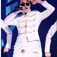 S-5XL! вечерние певица костюмы звезды с деньгами белый смокинг хан издание CULTIVATE One's morality Для мужчин пиджак