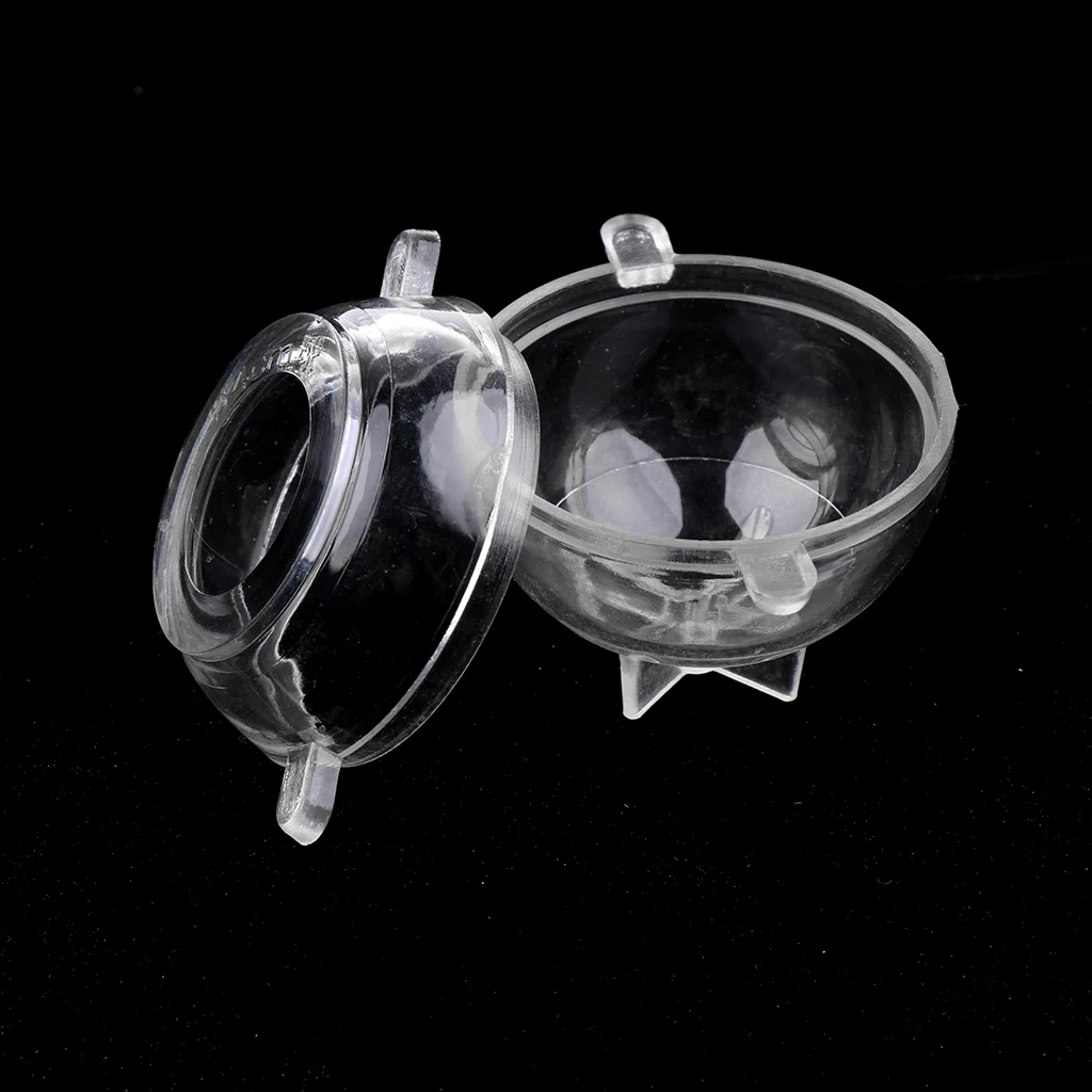 2pcs 4cm 2.5cm Round Sphere Ball Shape Candle Making Mould Soap Mold for DIY