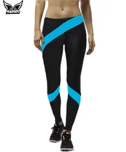 MADHERO 2016 Womens’s Yoga Tights Pants Ankle Legging Mixed Colored Design Nice Pants For Yoga Running Workout Fitness Trousers