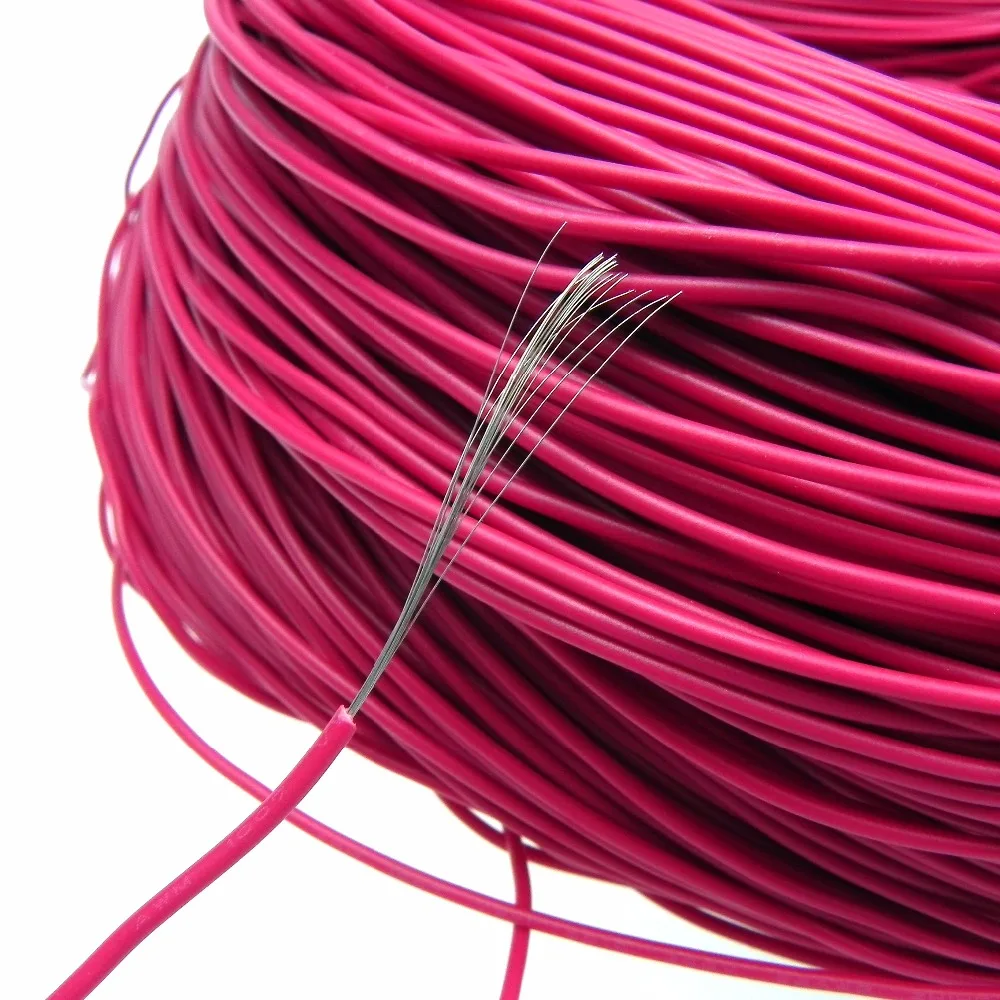 UL1007 22AWG 26 0.25 2.5mm electrical cable wires PVC Insulated tinned copper electronic wire R 1