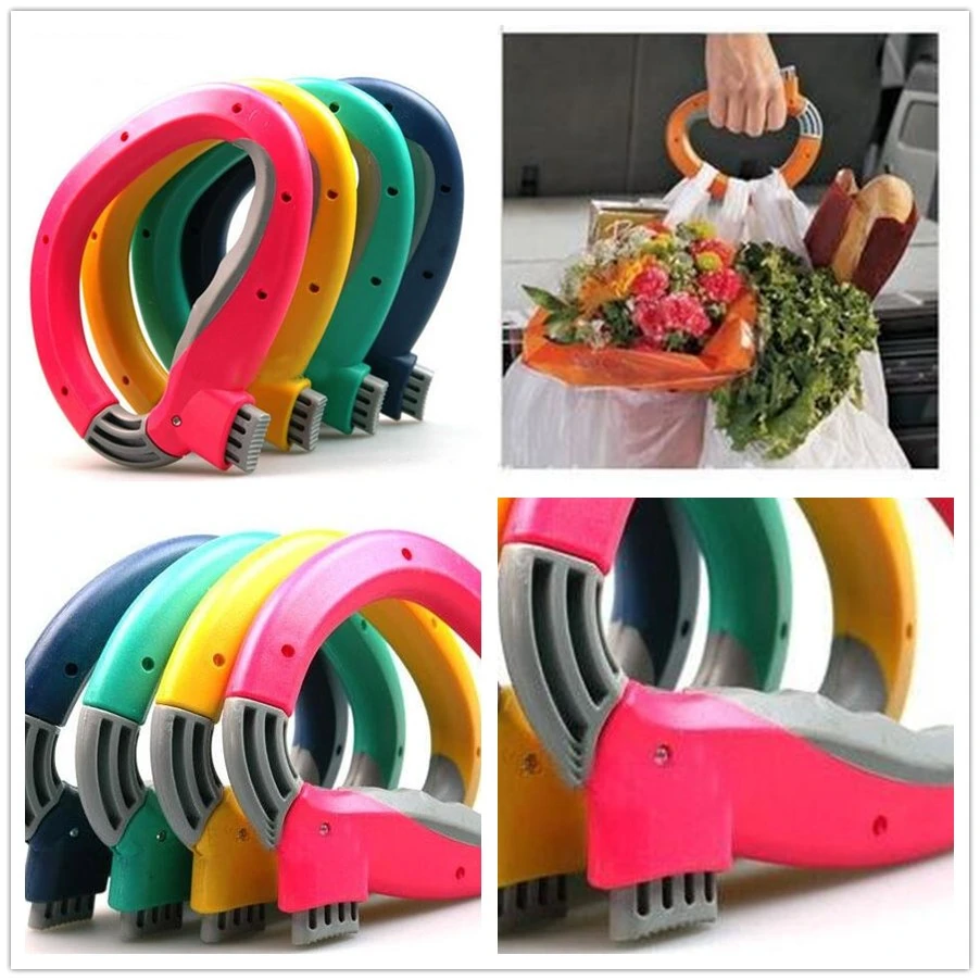 Carrying Handle Tools Bag Clips Shopping Grocery Bag Grip Labor saving