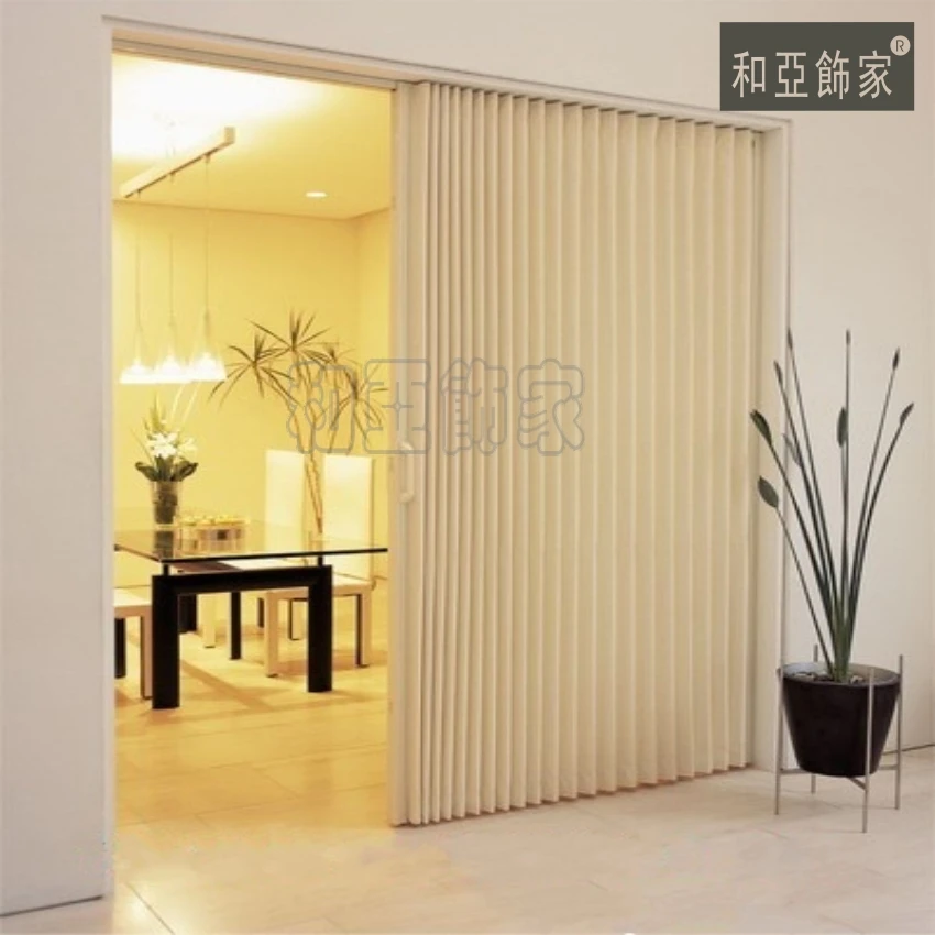 JapanPVCaccordiondoorfoldableslidingdoorroomseparationfire