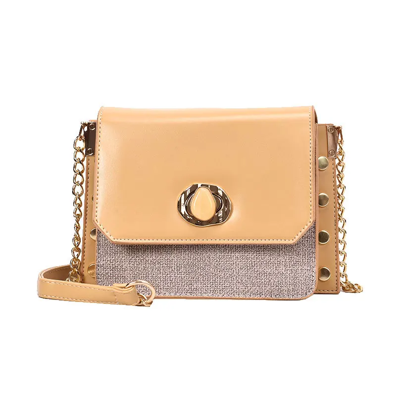 

Designer Luxury Bags for Women New Ladies Chain Shoulder Bag Casual PU Leather Flap Crossbody Bags Casual Flap Square Bag