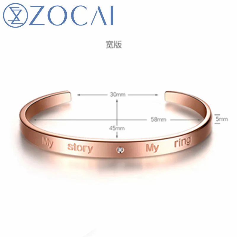 Convocar varilla casual ZOCAI pulsera de aleación de diamantes de marca My Story, anillo con  diamantes de imitación con certificado Natural Real, Z00227, Envío Gratis|Pulseras  y brazaletes| - AliExpress