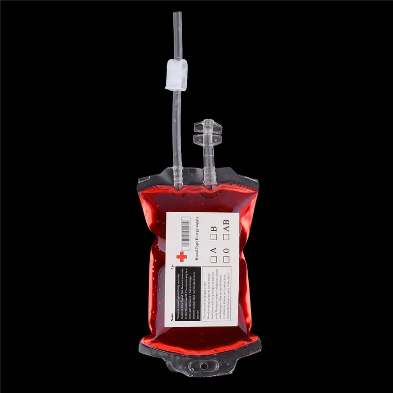 10 Pack Reusable Drinking Spout Pouch with Stickers Clips Blood