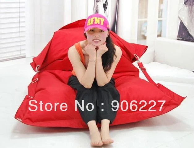 The original outdoor and indoor double belts buggle up bean bag