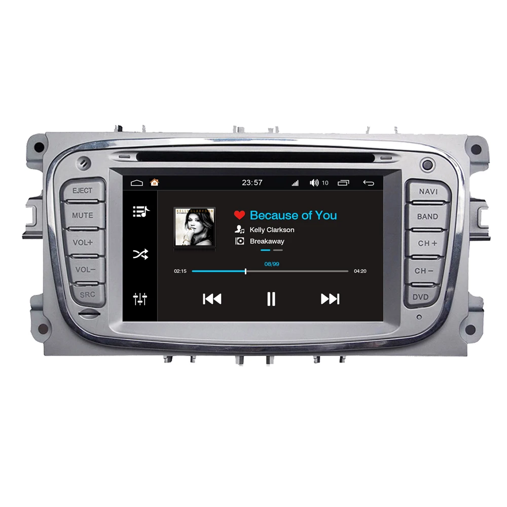 Для Ford для Focus 2 Mondeo Kuga S max C Android 8 0 автомобильный мультимедийный плеер Din gps радио