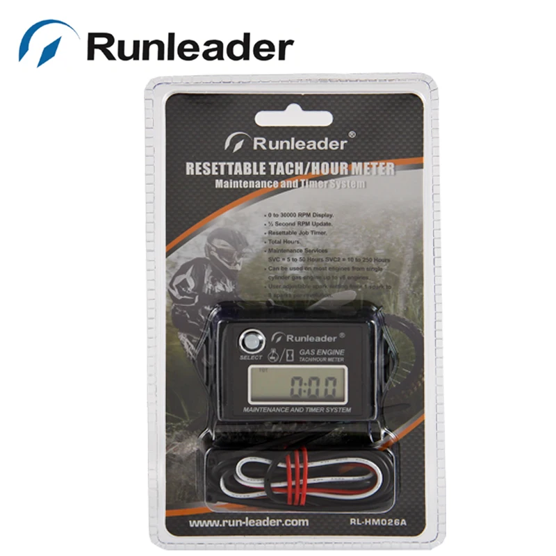 5 шт. Тахометр Счетчик часов для мотоцикла морской снегоход, гидроцикл цепная пила велосипед ямы газонокосилка ATV UTV струйная лодка