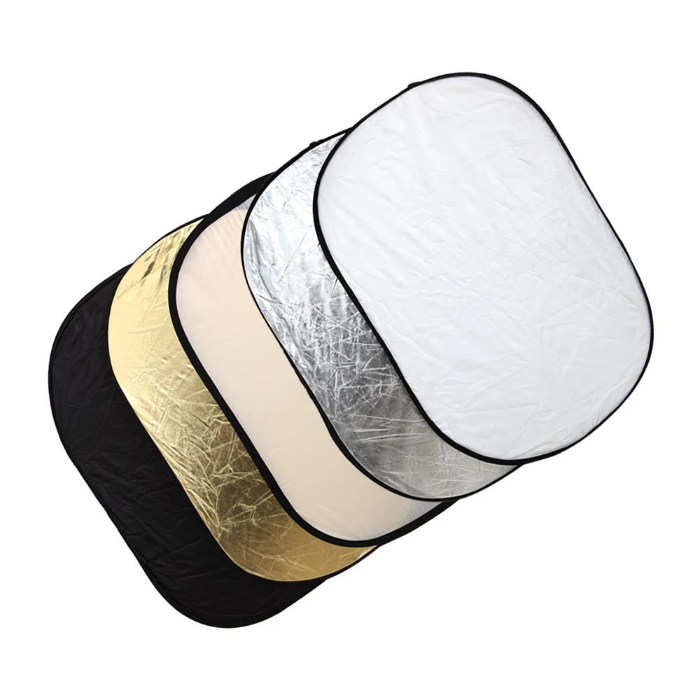 

ETC-5 in 1 Portable Photography Studio Multi Photo Collapsible Light Reflector 60*90cm