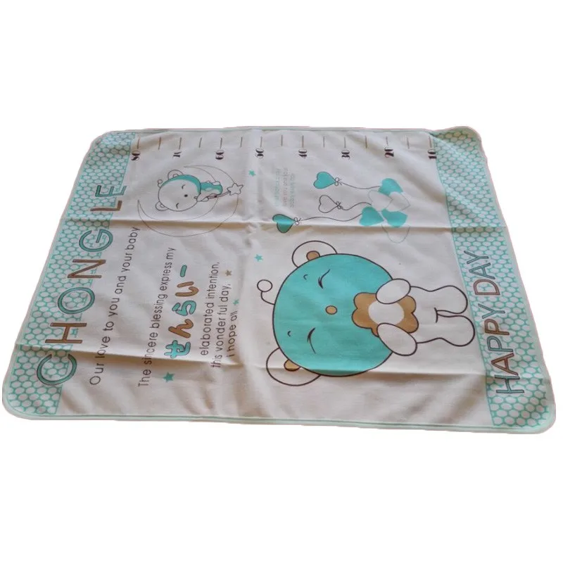 3 Sizes Newborn Baby Changing Pad Urinal Pad For Infant Child Bed Waterproof Cotton Cloth diaper inserts Changing Mat For Crib