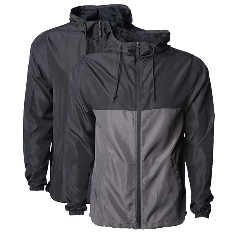 2019 hooded lightweight windbreaker rainproof jacket waterproof coat