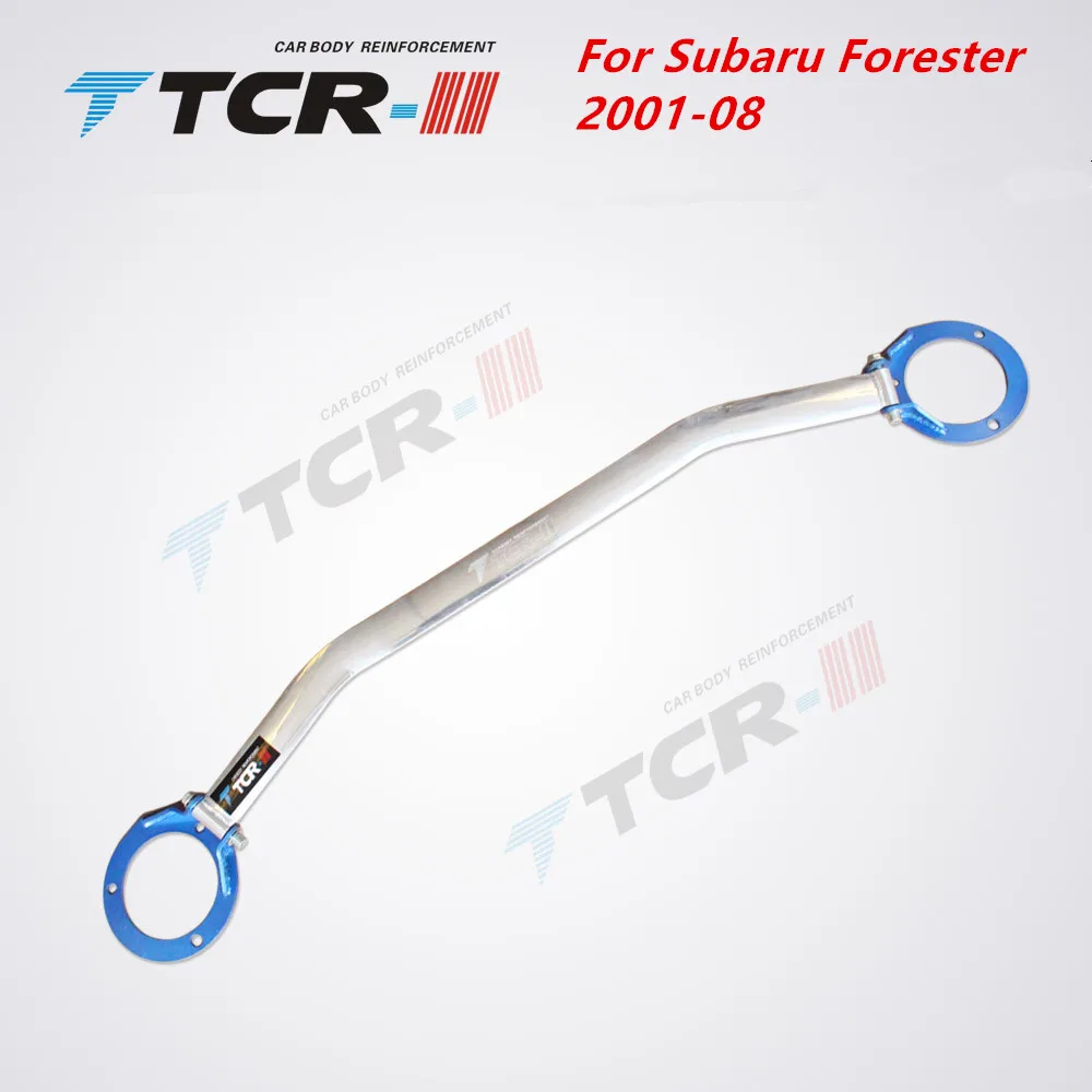 

TTCR-II suspension strut bar For Subaru Forester 2001-08 car styling accessories stabilizer bar Aluminum alloy bar tension rod