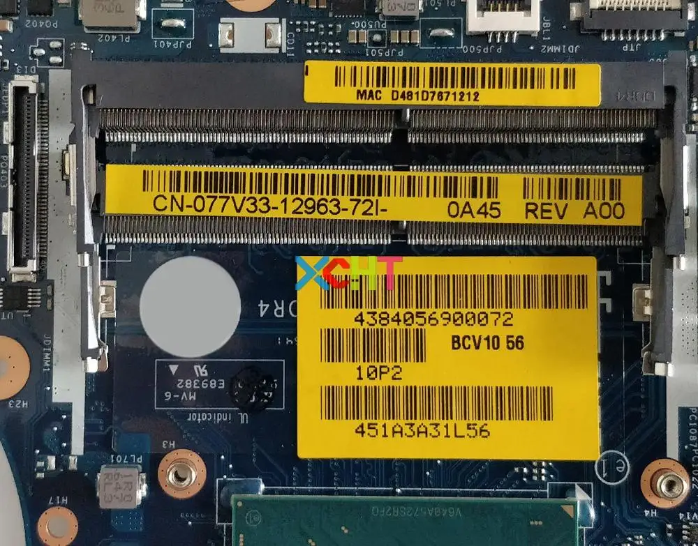 US $323.00 for Dell Inspiron 7566 CN077V33 077V33 77V33 w i76700U CPU GTX960M GPU BCV00 LAD991P Motherboard Mainboard Tested