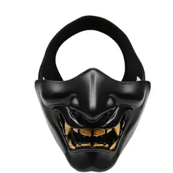 NFSTRIKE упругие Прохладный Half-лицо тактический маска привлекательный маскарад Вечерние лица маска Открытый Защита-черный