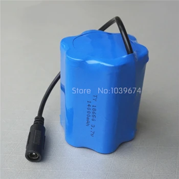 

3.7V 14000MAH Lithium-ion 18650 Rechargeable Battery Packs Cells for Power Bank with FREE Charger