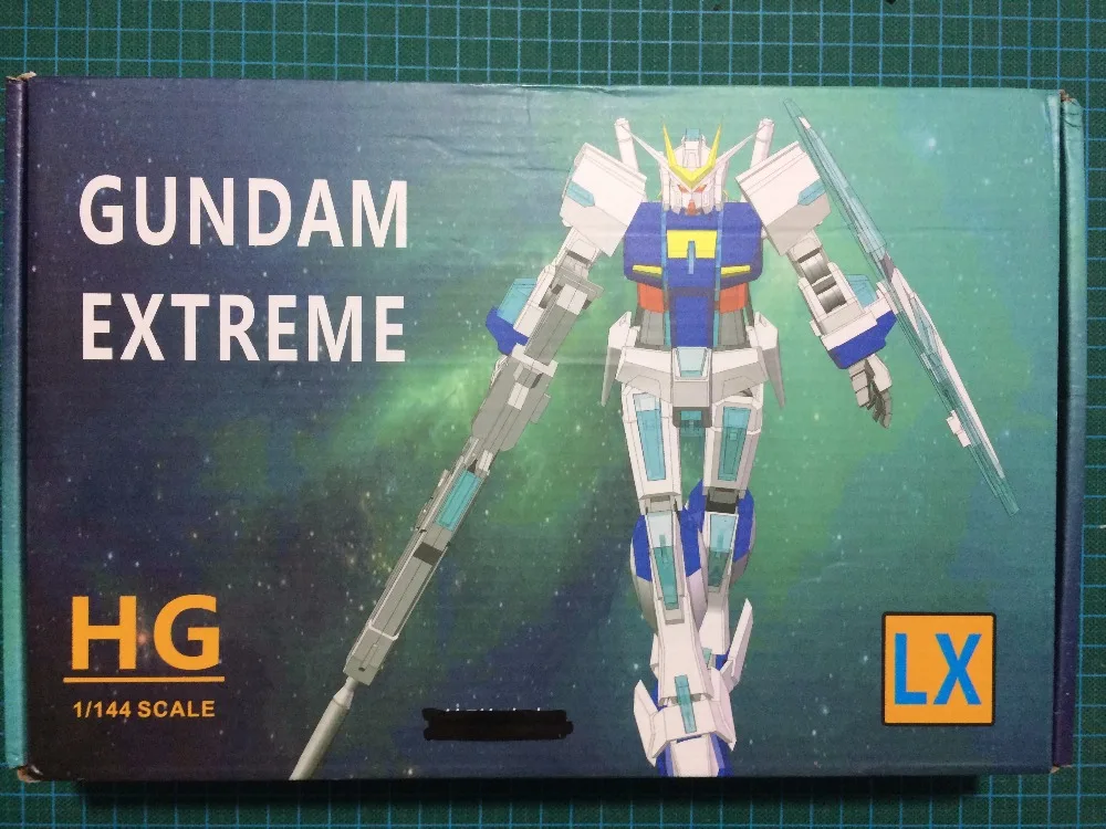 Модель Gundam HG 1/144 Экстремальный истребитель+ экшн-база мобильный костюм детские игрушки