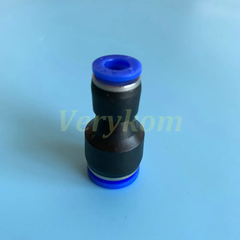 Straight Unequal Push In Fit Pneumatic Fittings Air 6-8mm Connector tube 000622 