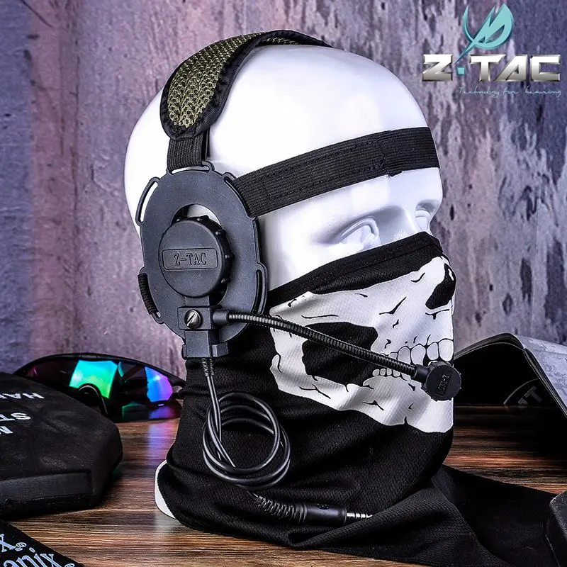 Z Tactical Airsoft Военная Боумен Evo III гарнитура и Peltor PTT Kenwood + BAOFENG888S Радио Walkie Softair Talkie