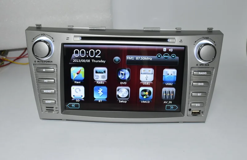 SilverStrong автомобильный DVD gps для Toyota camry Aurion 2006 2011 с RDS 2 din dvd автомобиль стерео карта