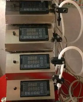 

1PC 220V brand new single head Gear pump liquid filling machine (3-4000ml) for perfume,oil,juice,water,sauce,milk