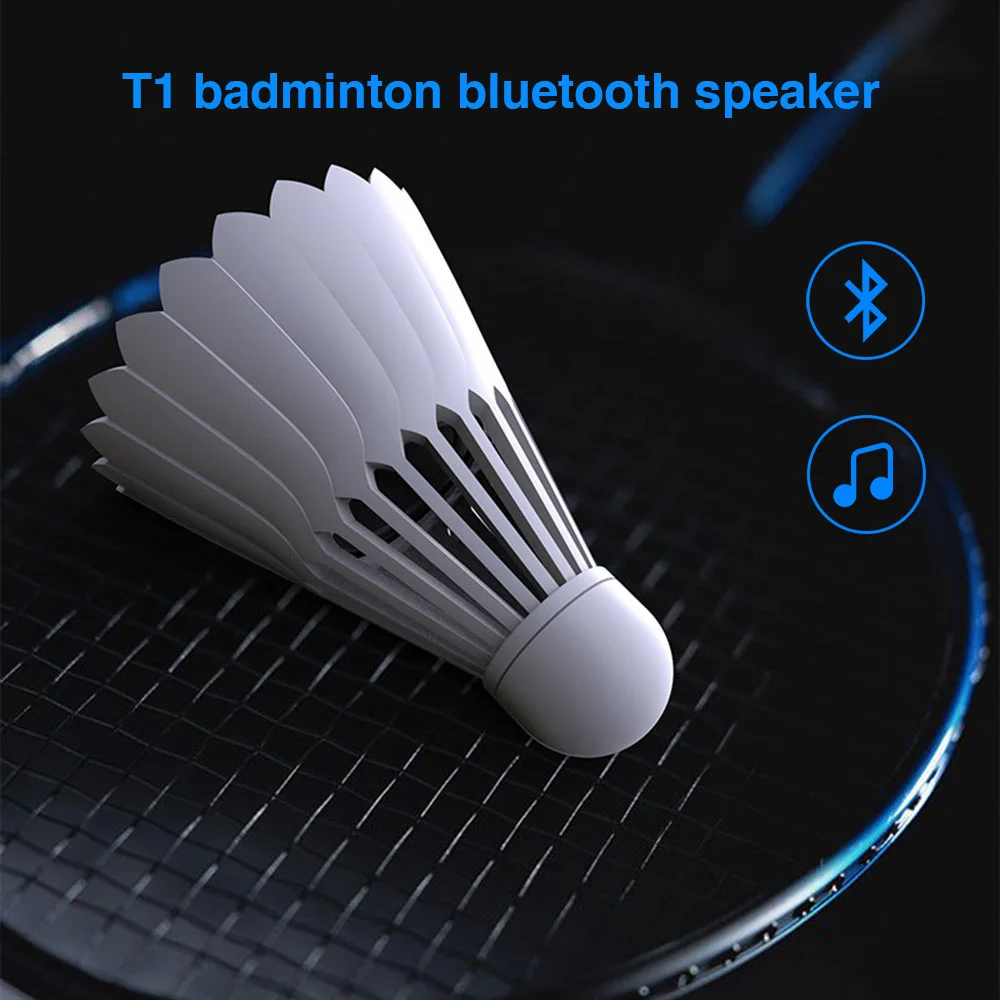 

KISSCASE Universal Badminton Bluetooth Speaker Mini Wireless Loudspeaker For Phone Bluetooth 4.2 Above For iPhone Samsung Huawei