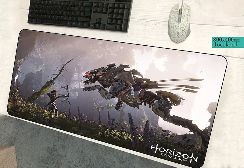 

horizon zero dawn mouse pad 800x400x2mm mats Adorable Computer mouse mat gaming accessories best mousepad keyboard game pc gamer